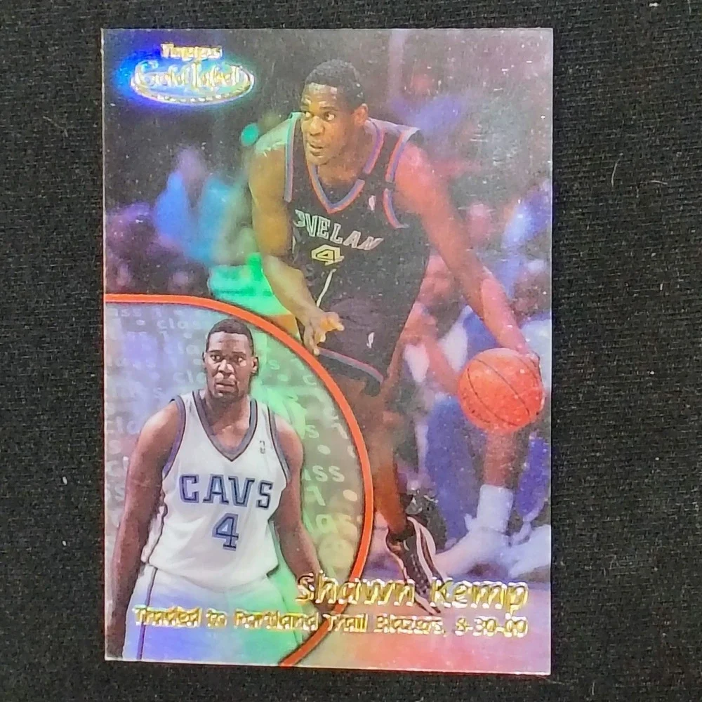 2000-01 Topps Gold Label - Shawn Kemp #14 Class 1‎ Portland Trail Blazers